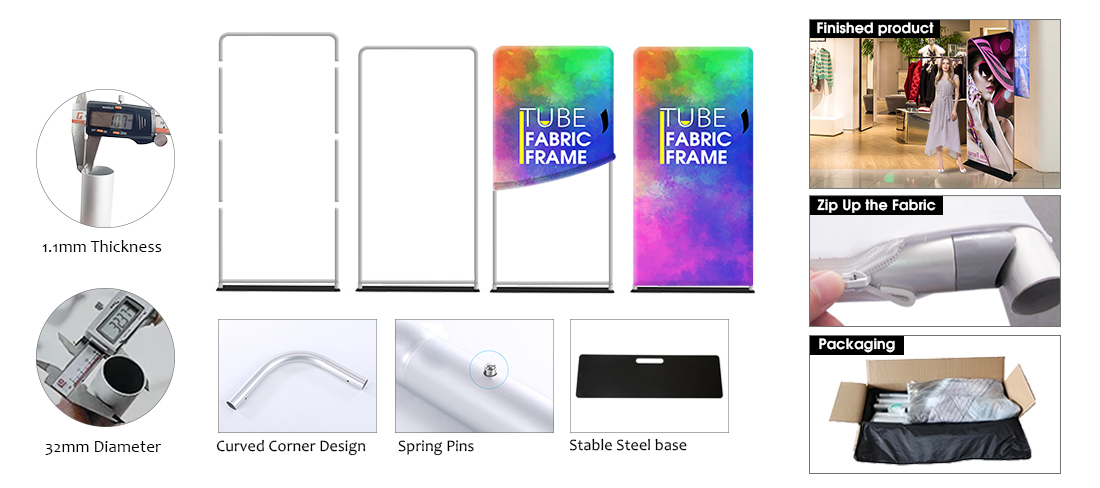 EZ Double-Sided Banner Stand