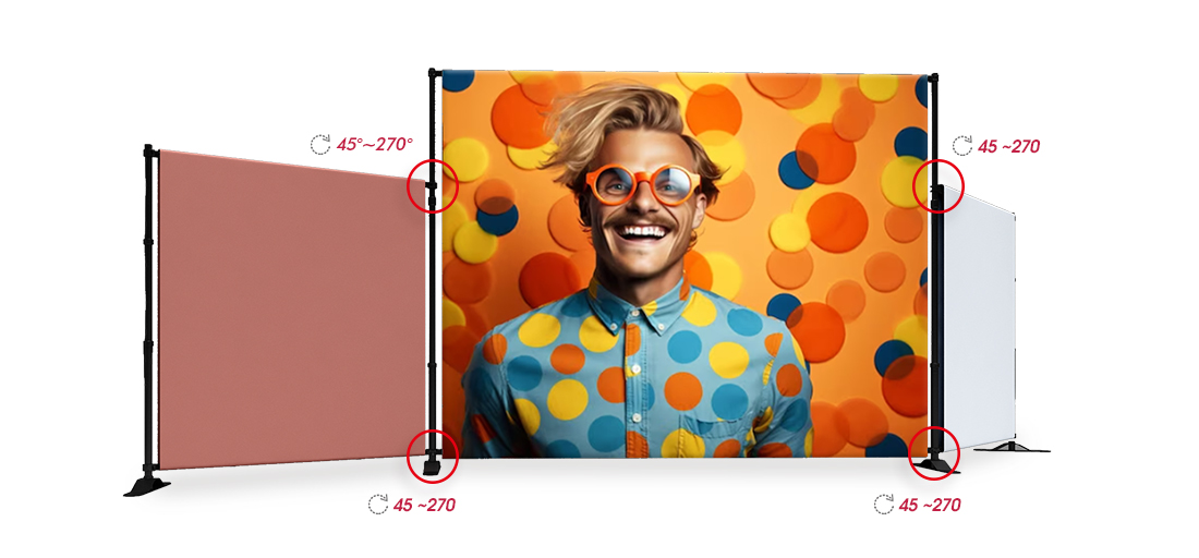 Step and Repeat Banner Stand