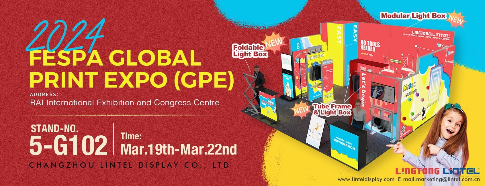 Lintel 2024 FESPA GLOBAL PRINT EXPO(GPE)