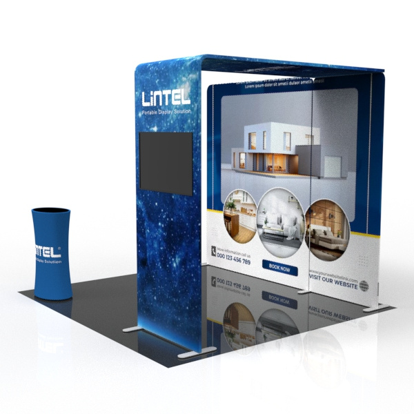 Maximisez votre visibilité avec un stand modulaire portable