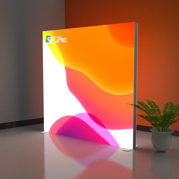 Schaffen Sie eine sanfte und einladende Atmosphäre mit Hintergrundbeleuchteten Lightboxes aus Stoff