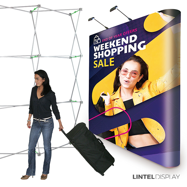 Get Noticed at Trade Shows and Events with a Show-Stopping Pop Up Stand and Screen