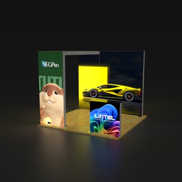 Transform Your Booth into a Showstopper with a Light Box Display