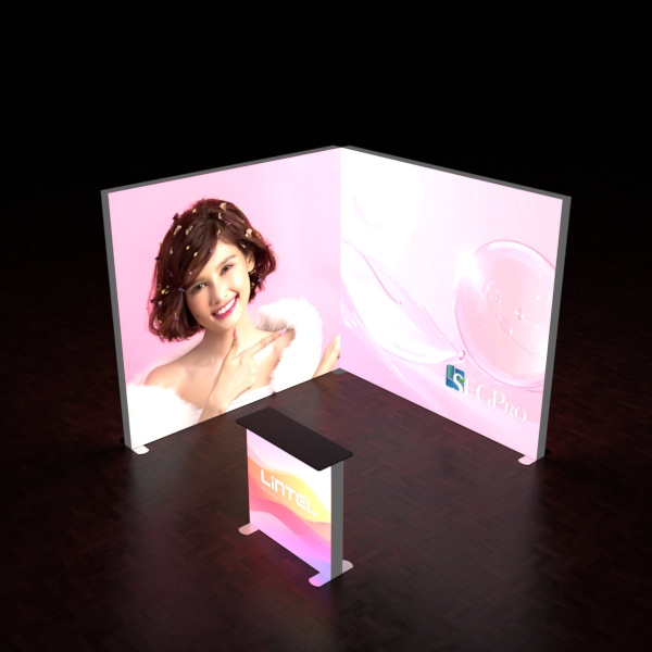 Discover the convenience of a light box for your next exhibition