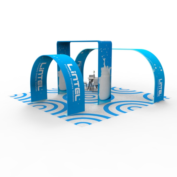 Elevate your brand with eye-catching fabric booths