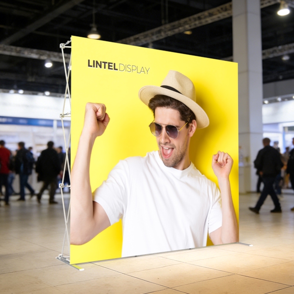 How can I make my booth more attractive with light box displays?
