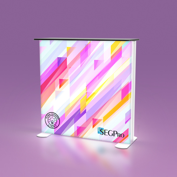 Vlastná tlač na plátno svetlovej škatule pre obchodné veľtrhy