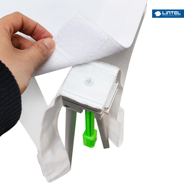 Instantly showcase your message with Velcro pop up stands