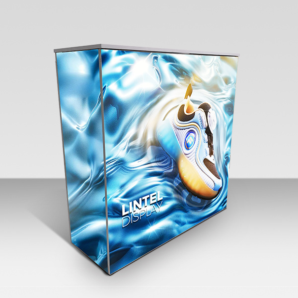 Eye-catching and Durable Pop-Up Promotion Counter