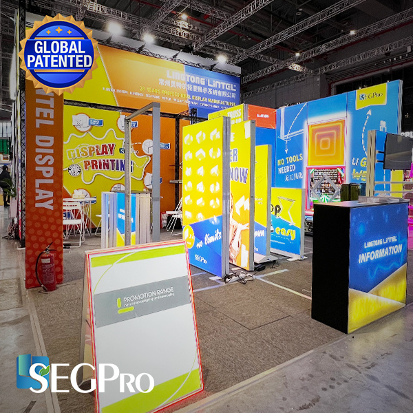 Create stunning displays with modular light box technology