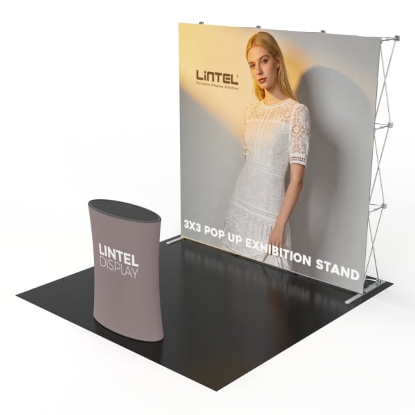Showcase your products effectively with our customizable trade show booth displays