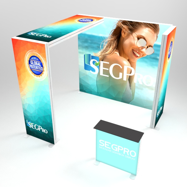 SEG Modularer Leuchtkasten-Display-Kit â Anpassbares, werkzeugfreies Displaysystem