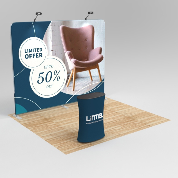 Laissez une impression durable avec un fond en tissu de haute qualité