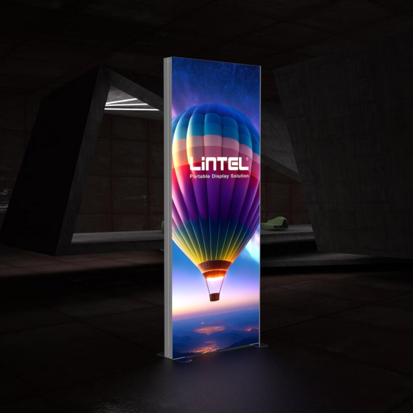 Effortlessly change graphics with a fabric light box frame's easy-to-use system