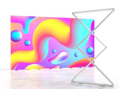 How to Make Your Standard Booth Stand Out with a Lightbox Display