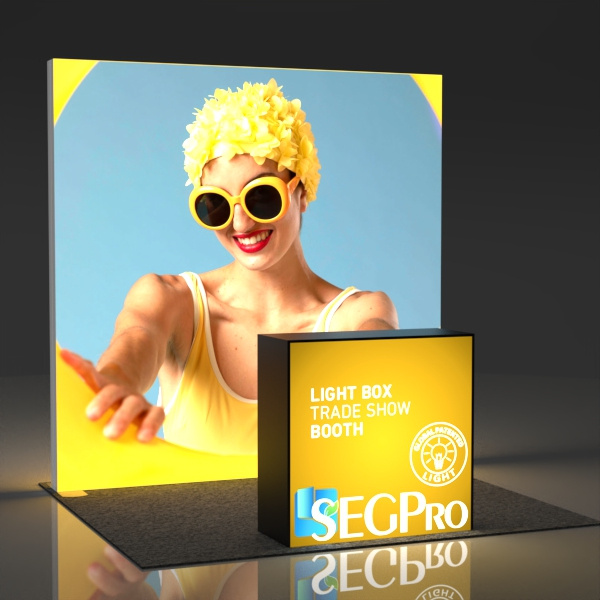 Verlicht uw merk met een lichtdoosexpositie
