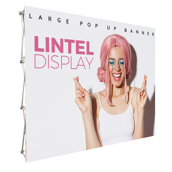 Command attention with a bold and expansive pop up banner