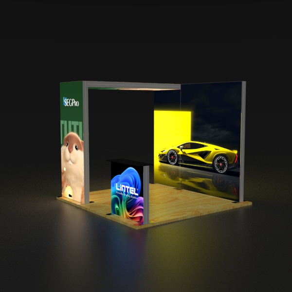 Stand Out at Trade Shows with Eye-Catching Booth Light Box Displays