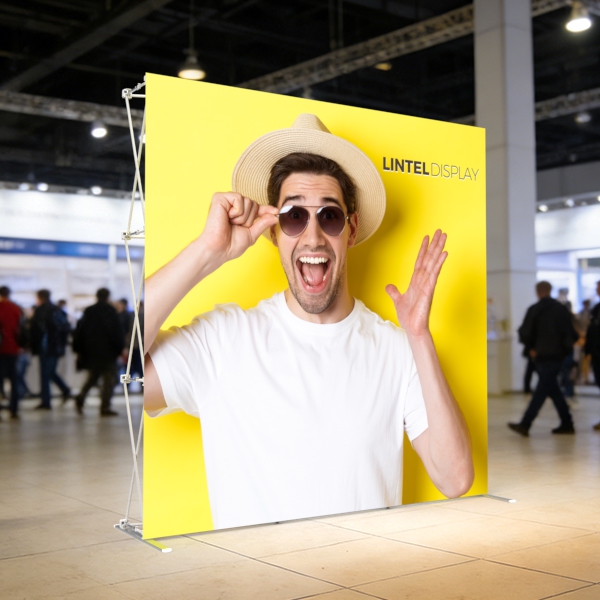 What are the benefits of using light box displays for trade shows?