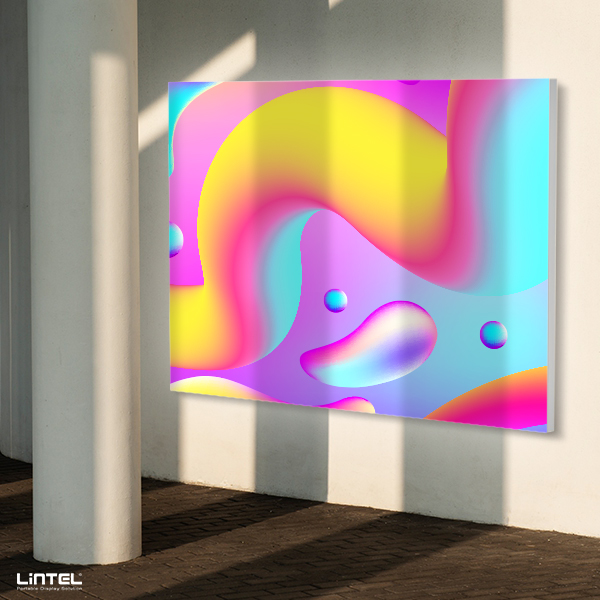 Highlight your products and promotions with our energy-efficient LED light box for wall moun