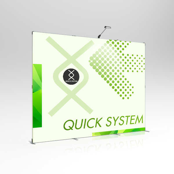 Impress your audience with a sleek and modern display that will make your booth stand out from the competition.