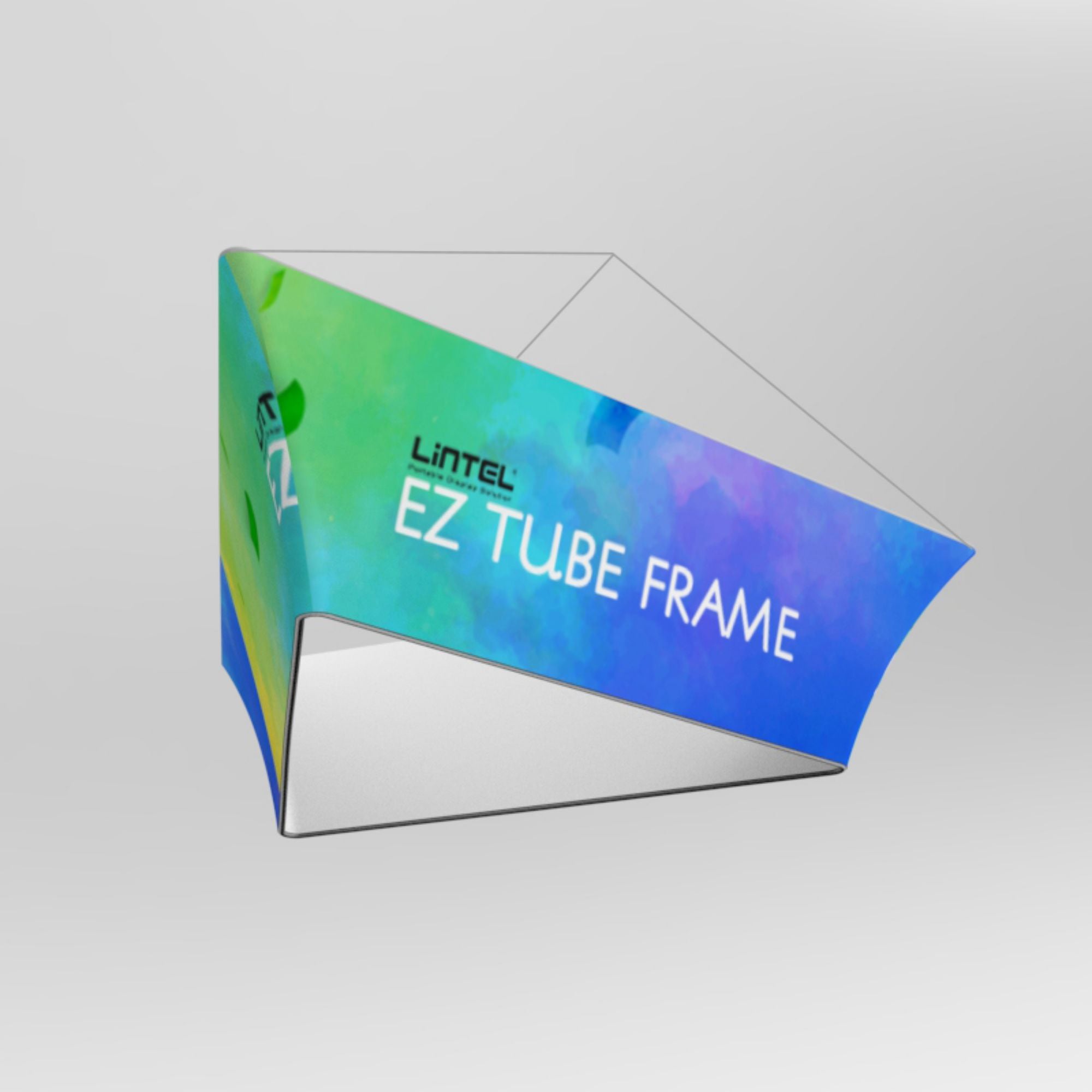 Bannière suspendue en tissu sous tension Exposition LT-24D7