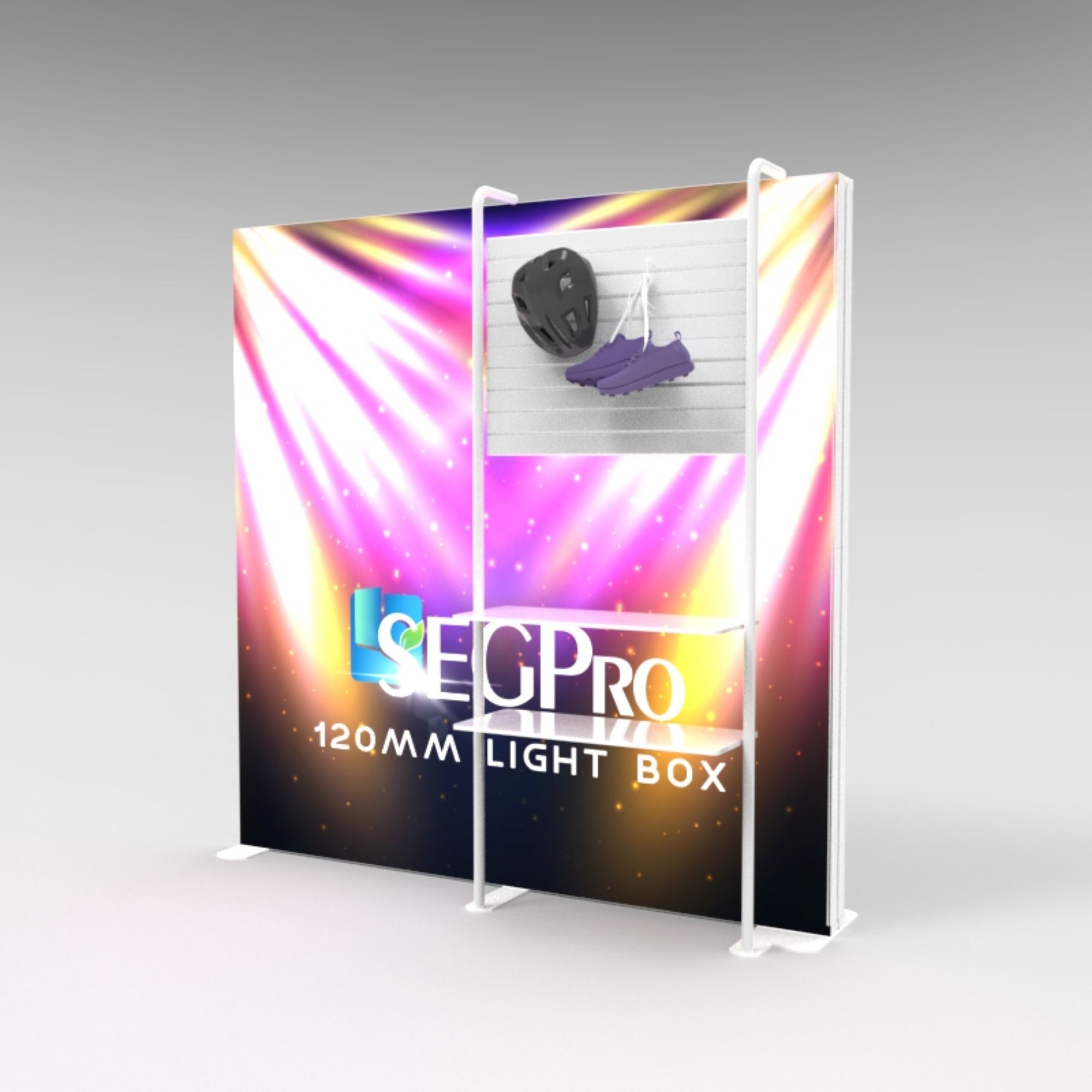 SEGPRO Light Box Booth With Shelf