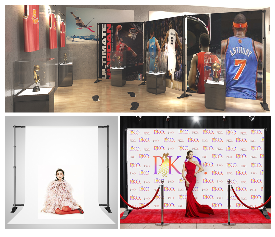 Step and Repeat Banner Stand