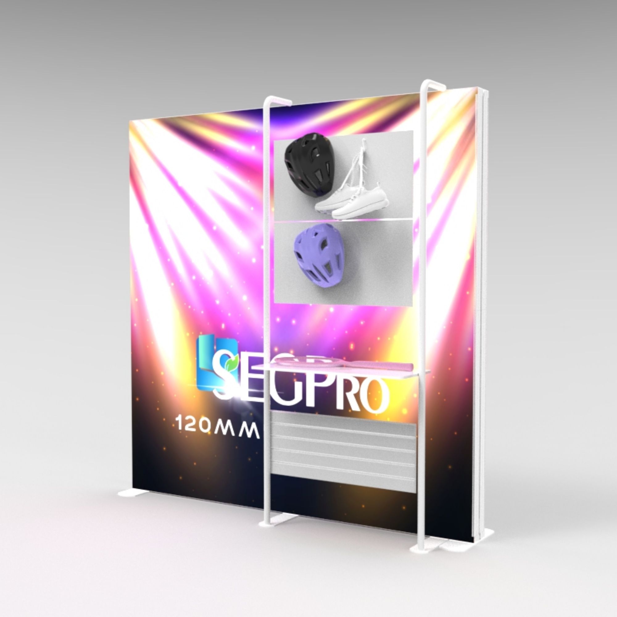 SEGPRO Light Box Booth With Shelf