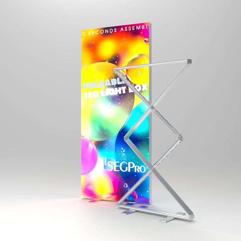 SEGPRO Collapsible Light Box DisplayLT-ALF85-Z