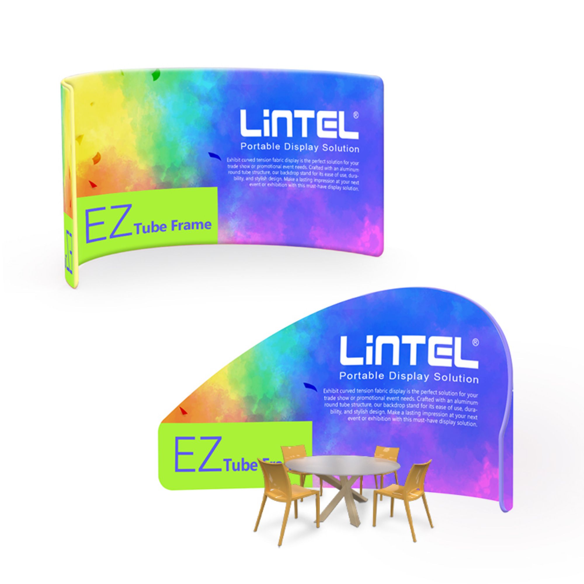 Exhibit C-shape Trade Show Booth LT-24H1