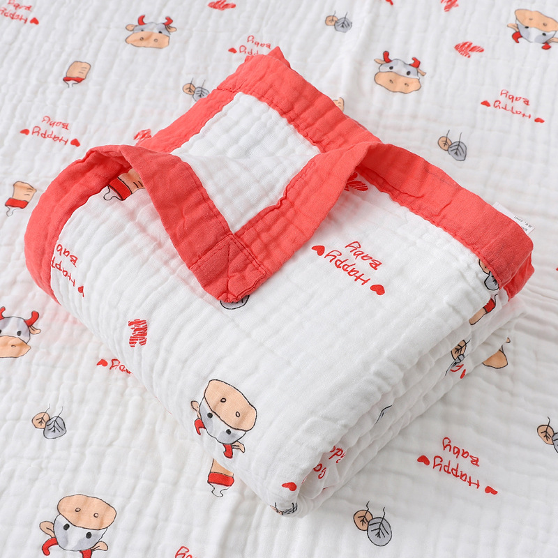 70% bamboo 30% cotton baby muslin swaddle blankets 6 layers baby blanket muslin swaddle sets 2022 design factory