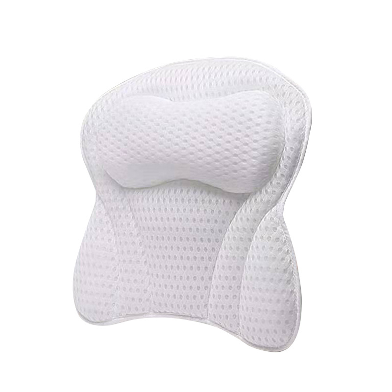 Premium Hot Non-slip Gray Full Body Bath Pillow Grey Bath Cushion For Tub Spa Bathtub Pillow Mattress for Head Neck Rest manufacture