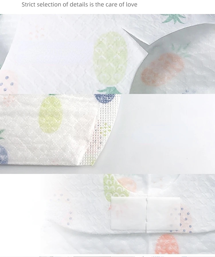 Disposable Baby Bibs for Feeding and Drooling Travel Bibs for Baby Toddler & Child Boys & Girls Absorbent and Leakproof manufacture