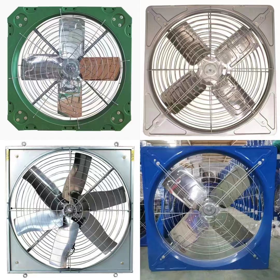 Control System Livestock Cooling Ventilation Fans For Poultry Farm Poultry Plastic Exhaust Fan manufacture