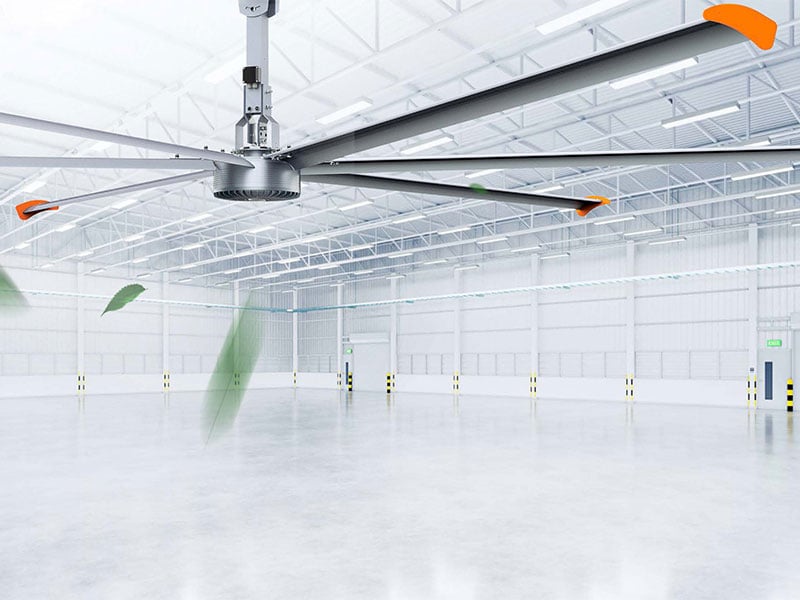 Church fan  24ft HVLS 7.3m Electric Large Industrial Ceiling Fans big Ventilation fan manufacture
