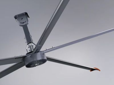 Cad é atá idirghníomhach le haghaidh Mainistirí HVLS agus na haghaidheanna ceannaire coitianta