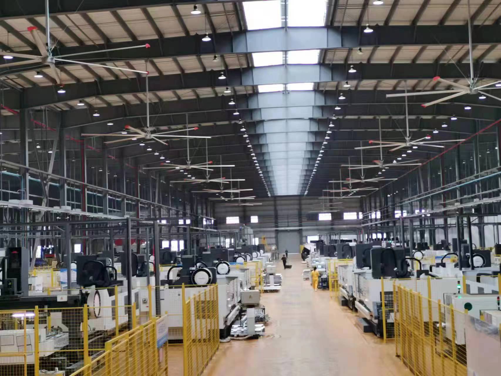 Church fan  24ft HVLS 7.3m Electric Large Industrial Ceiling Fans big Ventilation fan factory