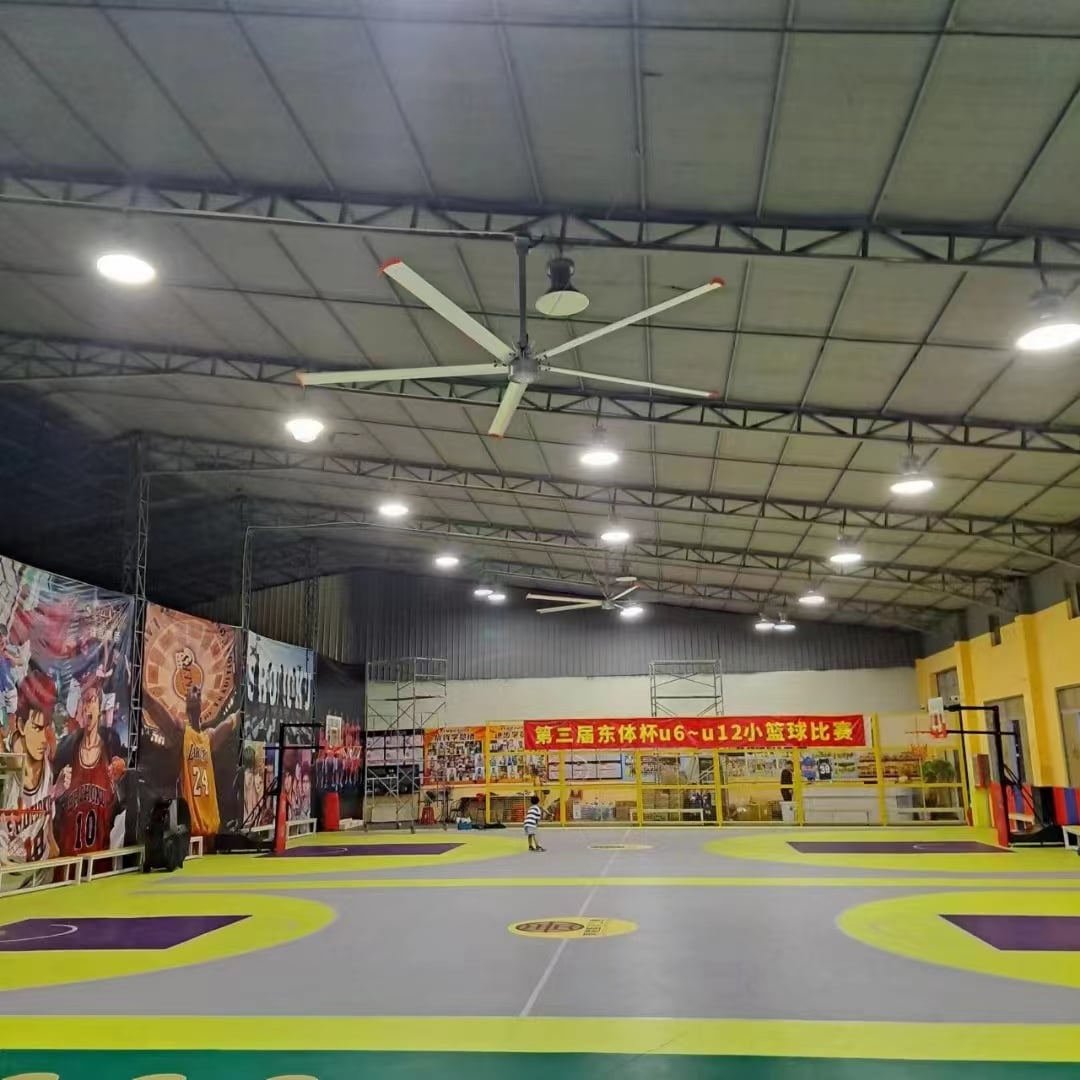 Church fan  24ft HVLS 7.3m Electric Large Industrial Ceiling Fans big Ventilation fan factory