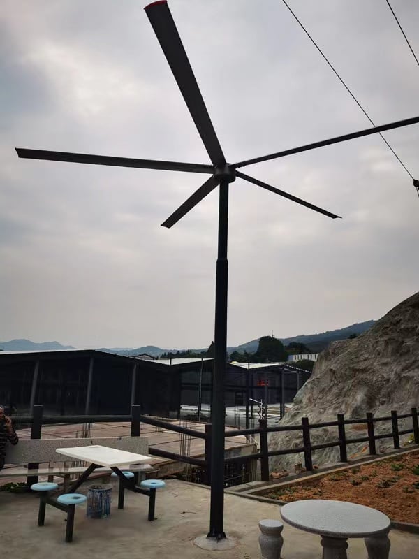 10ft  24ft indoor outdoor pmsm motor ip66  high volume low speed fan manufacture