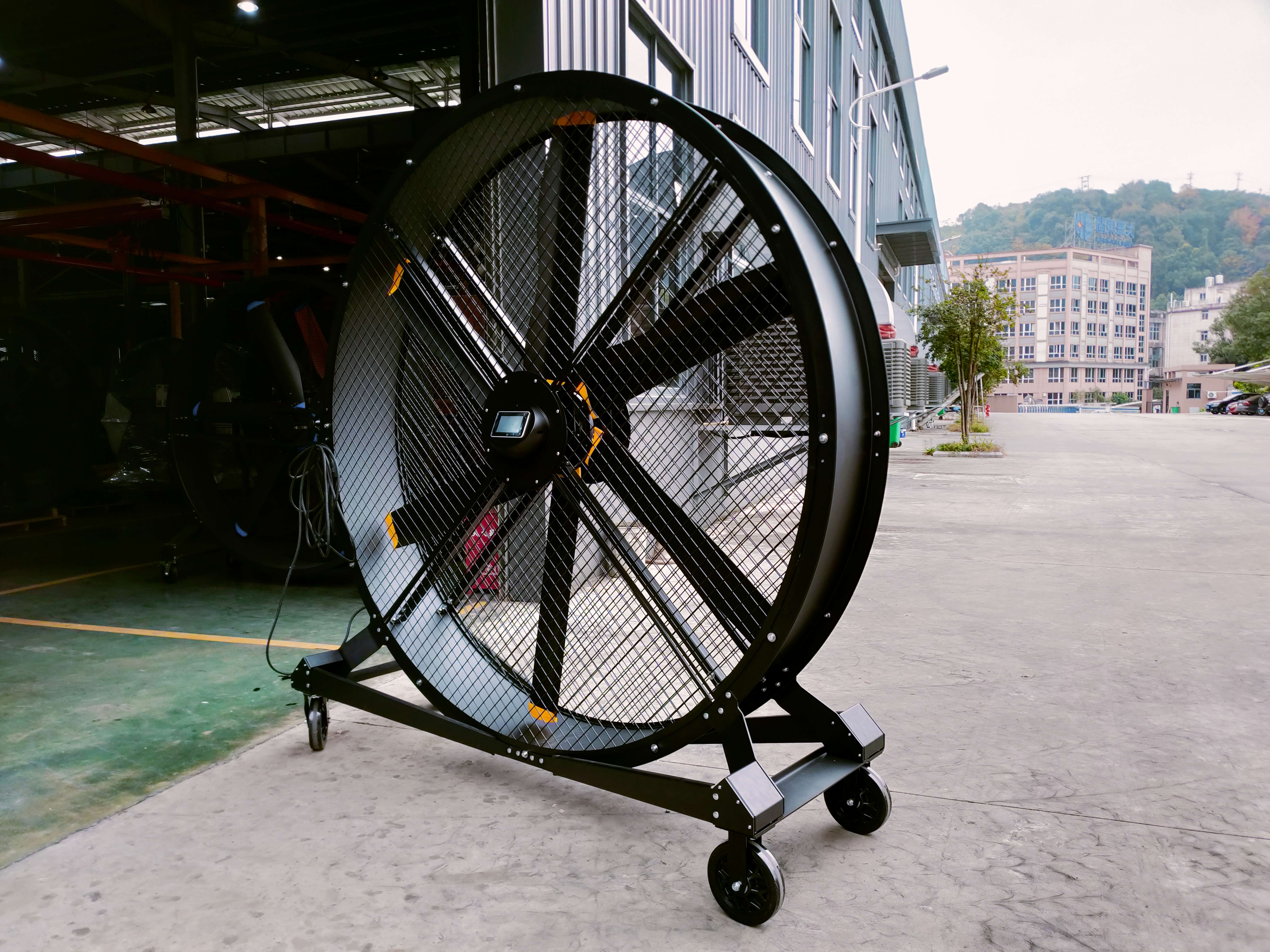 80-Inch Quiet Pedestal Fan 220V Waterproof Outdoor Fan with Free Standing Motor Hotels Restaurants Farms Manufacturing Plants manufacture