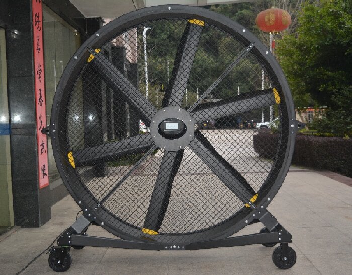 80-Inch Quiet Pedestal Fan 220V Waterproof Outdoor Fan with Free Standing Motor Hotels Restaurants Farms Manufacturing Plants details