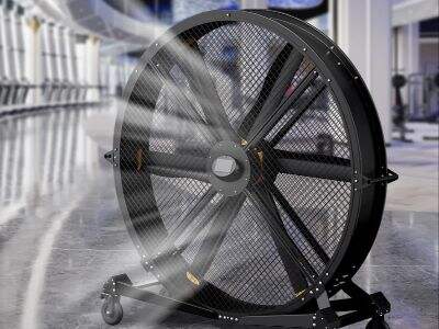 The Role of an Industrial Wall Mounted Fan in Targeted Ventilation Systems