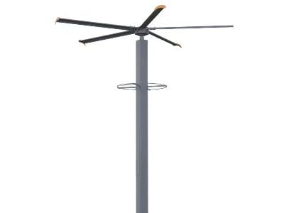 Cén fáth a bhíonn Bainistir Áiseanna ag athsholáthar zónaí HVAC traidisiúnta le fán HVLS amháin