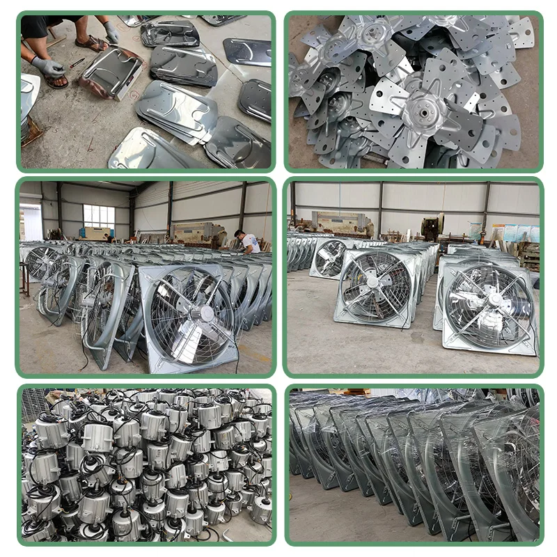 Control System Livestock Cooling Ventilation Fans For Poultry Farm Poultry Plastic Exhaust Fan manufacture