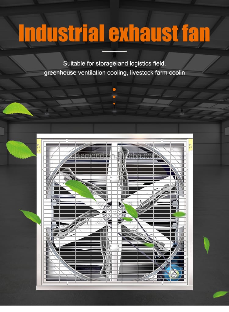 Fan with Ventilation for Poultry Chicken Broiler Farm Exhaust Fan manufacture