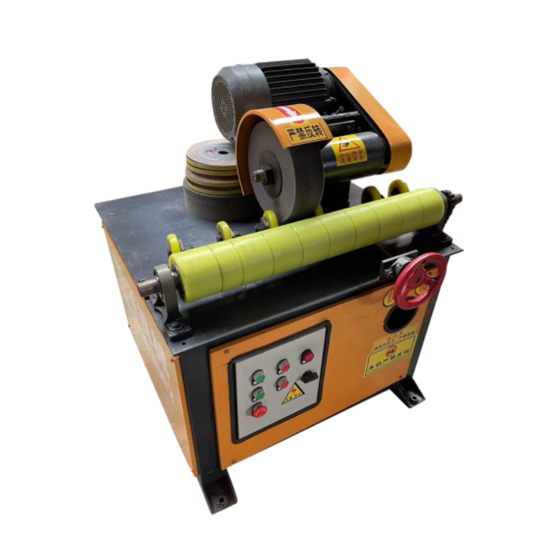 High speed stainless steel tube round pipe polishing machine
