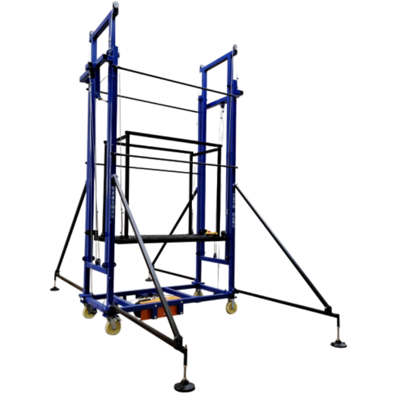 High Quality Electric Scaffolding Automatic Hydraulic Lift New Used Condition Cargo Lift Construction 4m/ 6m/ 10m Max Lifting