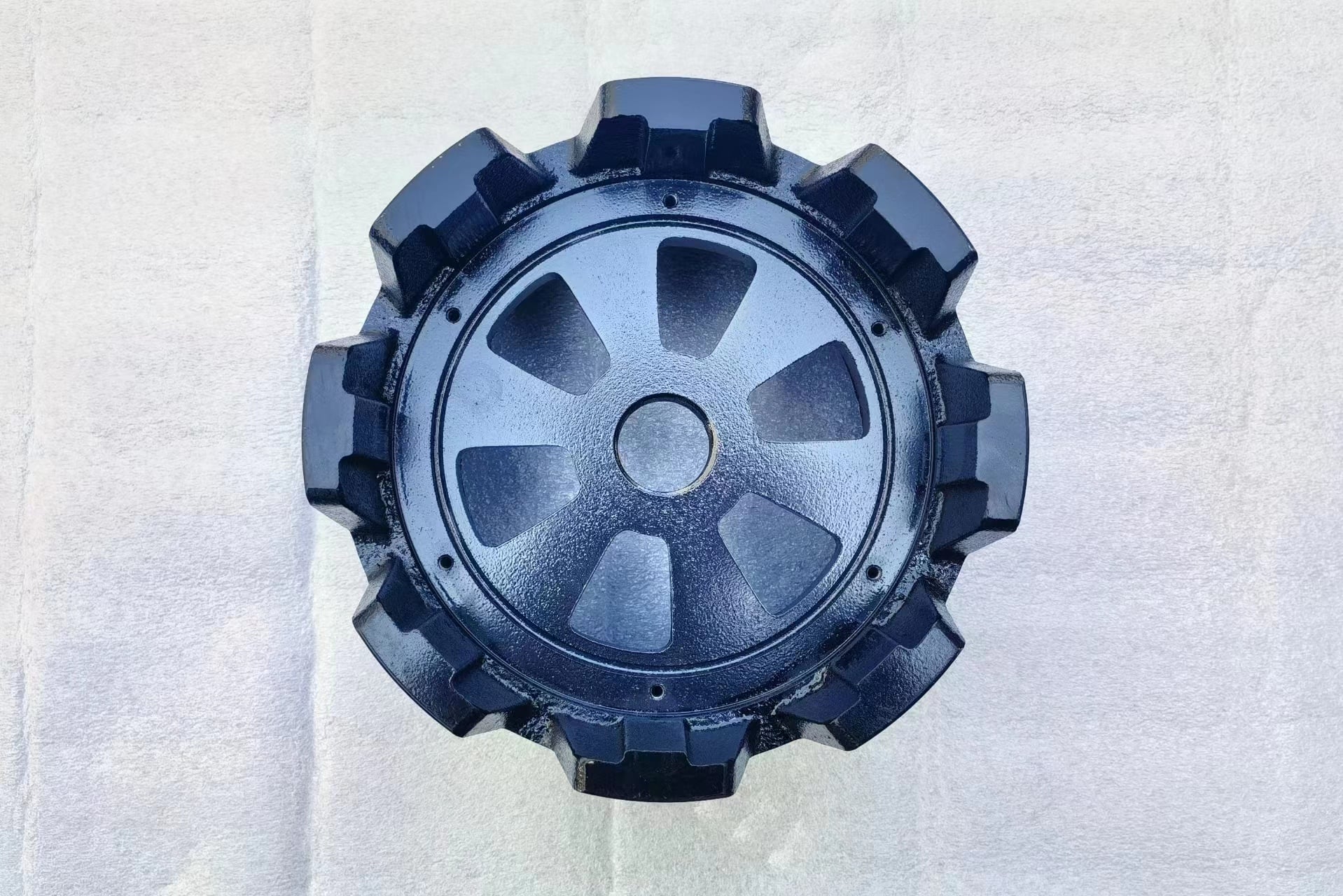 Custom flange cnc machining Cast Iron Foundry Grey Iron Casting Sand Casting deep water pump flange part GG25 GJL200 GJL250 factory