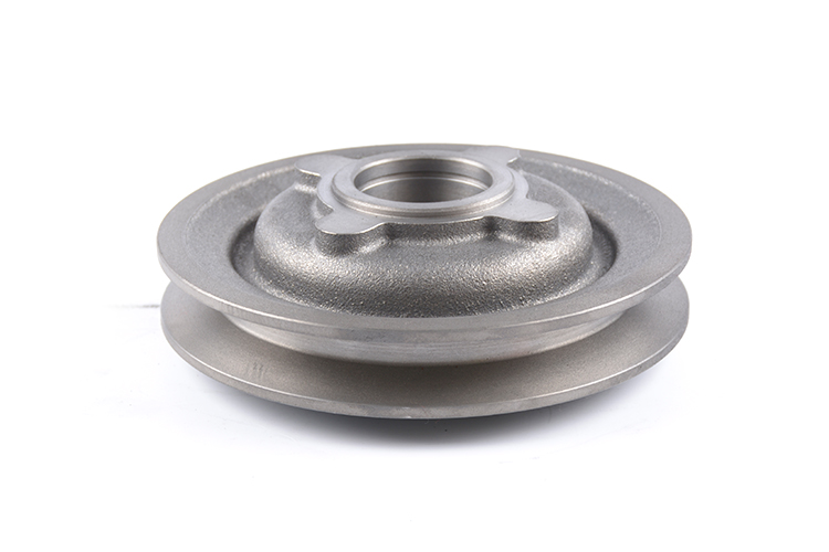Grey Iron Casting Custom CNC machining Cast Iron Foundry High quality Sand Casting Products Belt pulley gg20 gg25 gjl20 gjl25 details